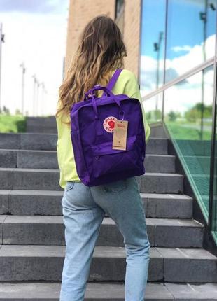 Рюкзак fjallraven kanken classic purple фиолетовый