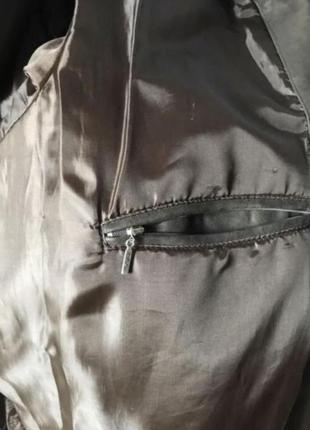 Шикарная брендовая кожаная куртка5 фото