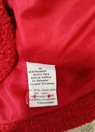 Элегантный жакет пиджак букле nadia nardi в виде винтаж8 фото