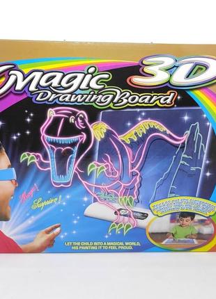 Магическая 3d-доска magic drawing board для рисования