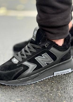 Зимние кроссовки new balance с мехом