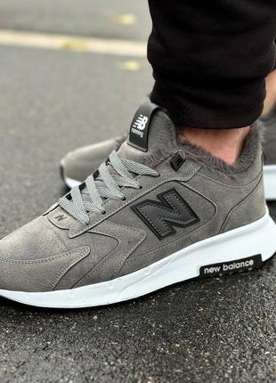 Зимние кроссовки new balance с мехом