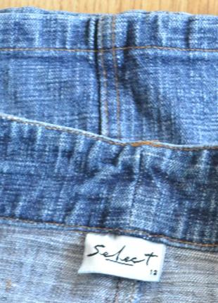 Классическая джинсовая мини-юбка от бренда select4 фото
