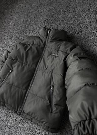 Комфортна куртка чоловіча пуховик тепла зима стьобана з капюшоном олівкова | зимові чоловічі куртки3 фото