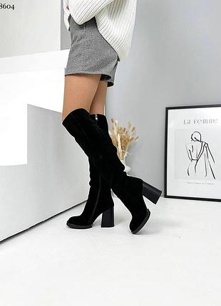 Ботфорты женские деми/зима