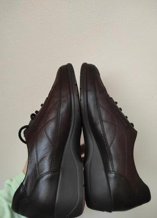 Шкіряні німецькі туфлі чоботи взуття комфорт waldlaufer2 фото
