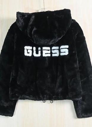 Куртка guess бомбер шуба6 фото