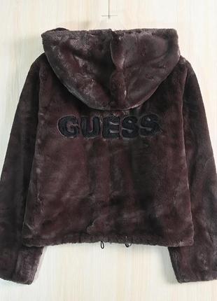 Куртка guess бомбер шуба4 фото