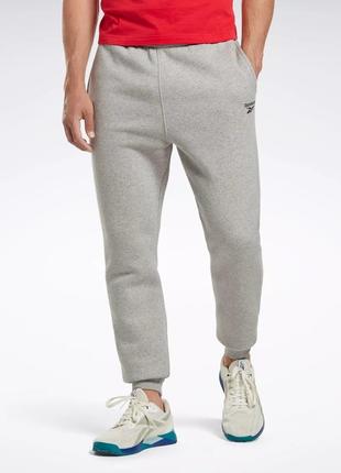 Reebok identity fleece jogger спортивні штани джогери фліс теплі original usa new