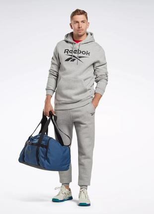 Reebok identity fleece jogger спортивні штани джогери фліс теплі original usa new2 фото