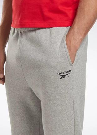 Reebok identity fleece jogger спортивні штани джогери фліс теплі original usa new4 фото