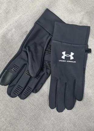 Перчатки термо з сенсором осінь зима, спортивні перчатки для бігу велосипеда , перчатки водонепроникні,  рукавички1 фото