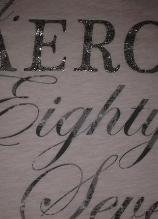 Білосніжна футболочка aeropostale2 фото