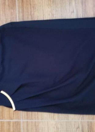 Женская юбочка, темно-синяя 46 размера