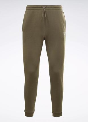 Reebok identity fleece jogger спортивні штани джогери фліс теплі original usa new5 фото