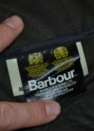 Barbour l-xl куртка ветровка вакс плащёвка оригинал5 фото