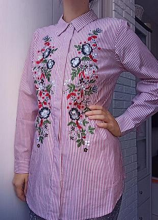 Рубашка с вышивкой, орнаментом