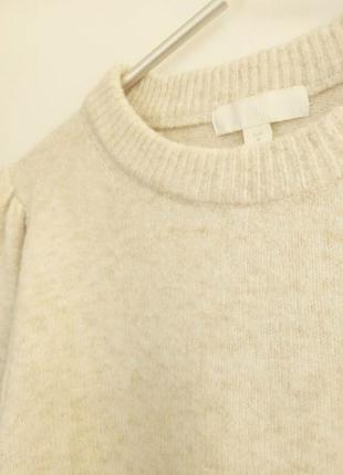 Шерстяной светр h&m zara, шерстяная кофта h&m, шерстяной джемпер8 фото