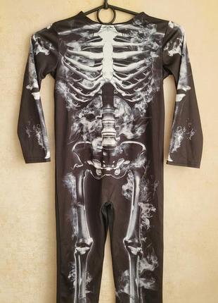 Костюм скелета кощея карнавальний карнавальный хелловіна скелет halloween хелловин1 фото
