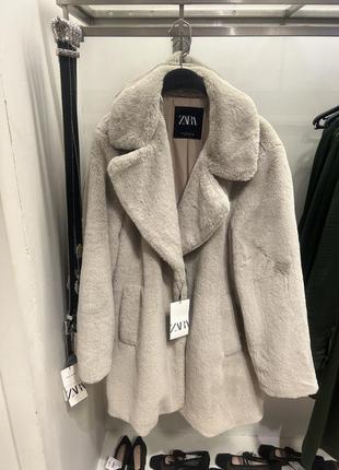 Шуба zara