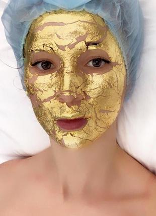 Золотая маска-пудра для лица. 24k gold. 50 грамм (таиланд)6 фото