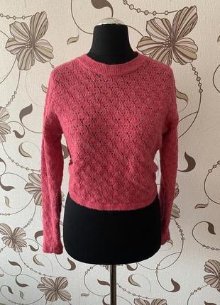 Zara свитер с открытой спиной, р.с7 фото