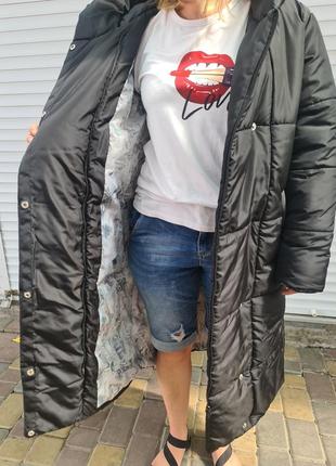 Зимова куртка на силиконі