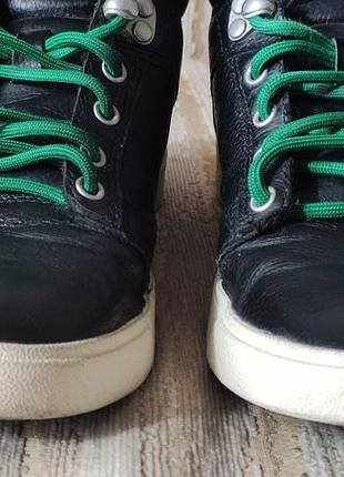 Оригинальный кожаный мужской кроссовки-кеды фирмы lacocte