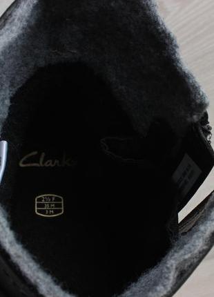 Шкіряні жіночі черевики / напівчеревики челсі clarks gore-tex, розмір 359 фото