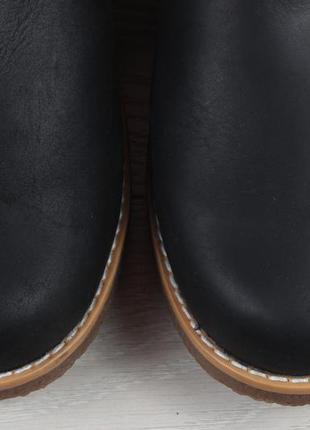 Шкіряні жіночі черевики / напівчеревики челсі clarks gore-tex, розмір 353 фото