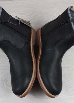 Шкіряні жіночі черевики / напівчеревики челсі clarks gore-tex, розмір 354 фото