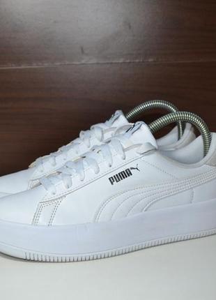 Puma lily platform 38h кроссовки кожаные оригинал1 фото