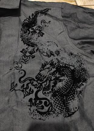 Рубашка burton дракон3 фото