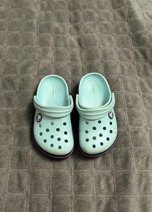 Детские тапки crocs 26-27 размер (сабо, крокс)