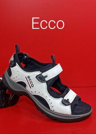 Кожаные женские сандалии ecco offroad оригинал