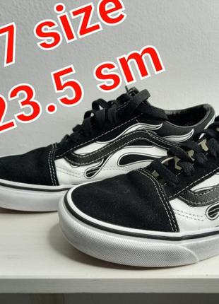 Кеди vans classic 36р black1 фото