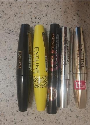 Тушь для ресниц eveline cosmetics big volume explosion черная, 12 мл6 фото