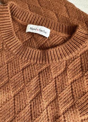 Очень теплый и стильный свитер5 фото