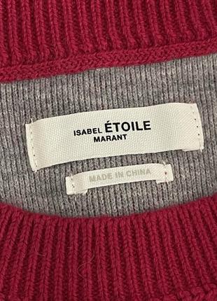 Шерстяной свитер бренд isabel marant étoile kety7 фото