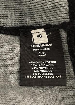 Шерстяной свитер бренд isabel marant étoile kety8 фото