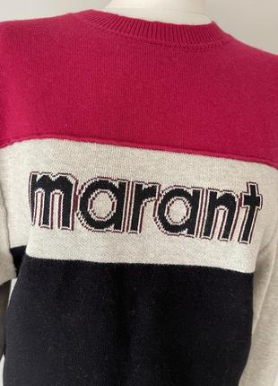 Шерстяной свитер бренд isabel marant étoile kety5 фото