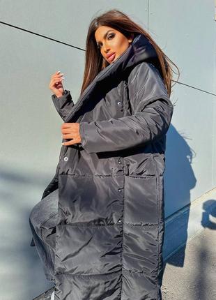 Куртка ковдра зима до -20° на флісі та силіконі7 фото