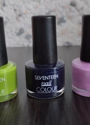 Seventeen nail colour  лак для нігтів франція