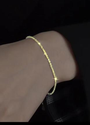Браслет под золото