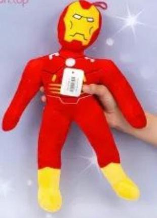 Мягкая игрушка герои марвел железный человек 40 см