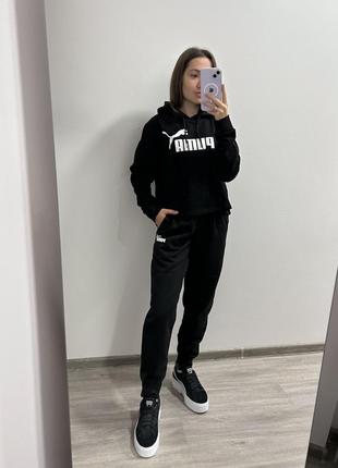 Черный костюм puma essential оригинал новый