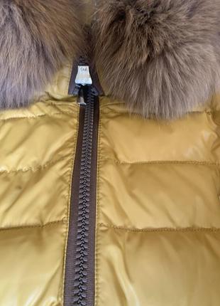 Зимняя теплая куртка пуховик пальто фирменная carozi7 фото