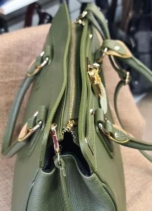 Женская кожаная сумка virginia conti4 фото