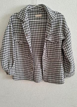 Жакет гусина лапка