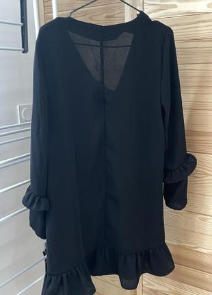 Черное платье zara3 фото